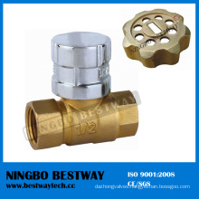 Magnetic Brass Lockable Ball Valve with Key (BW-L07)